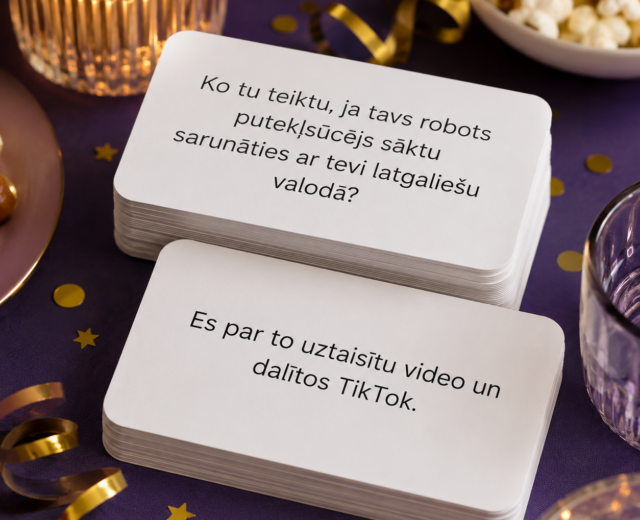 Spēle "Jautājumi un atbildes"