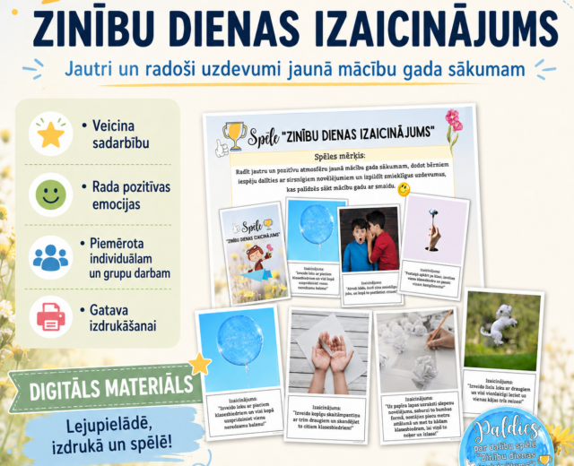 Spēle – Zinību dienas izaicinājums
