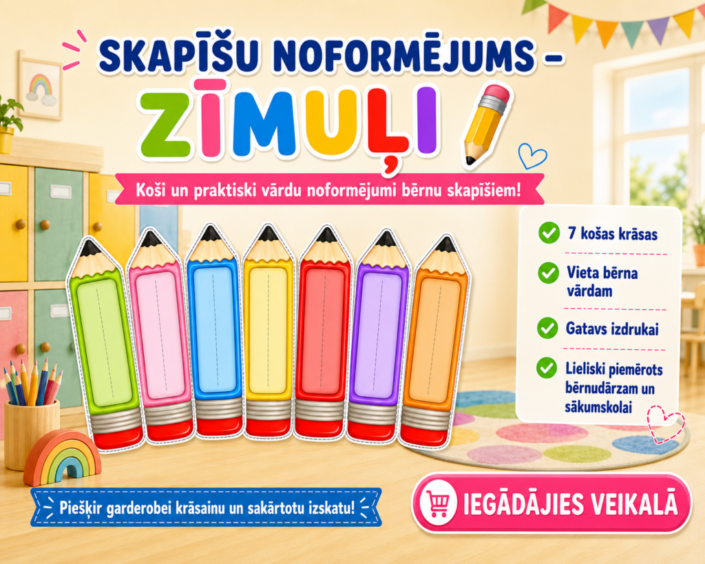 Noformējums – Zīmuļi | marķējums