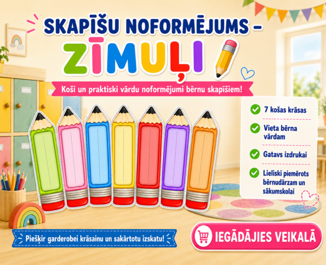 Noformējums – Zīmuļi | marķējums