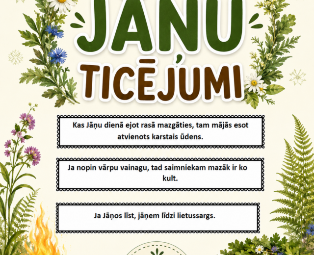 JAUTRIE JĀŅU TICĒJUMI