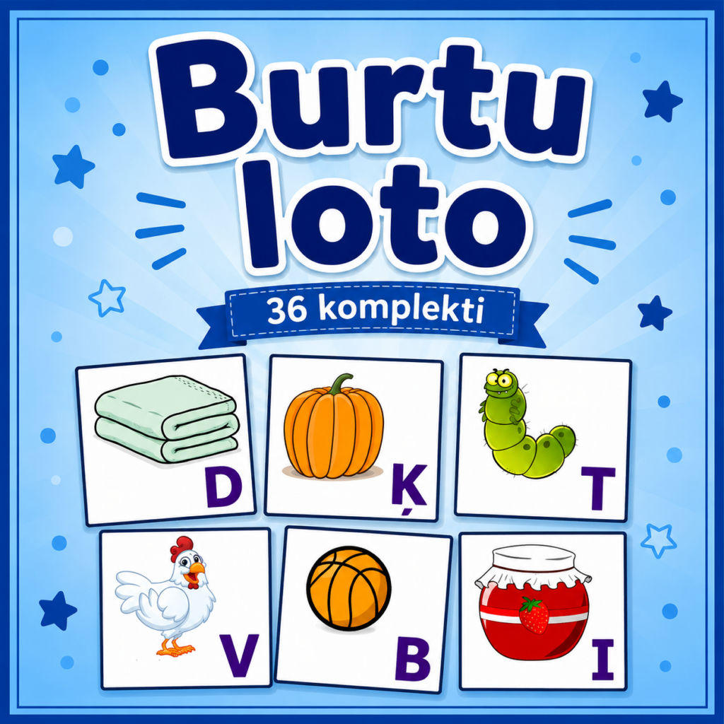 SPĒLE "BURTU LOTO"