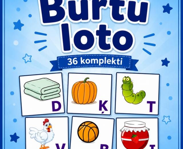SPĒLE "BURTU LOTO"