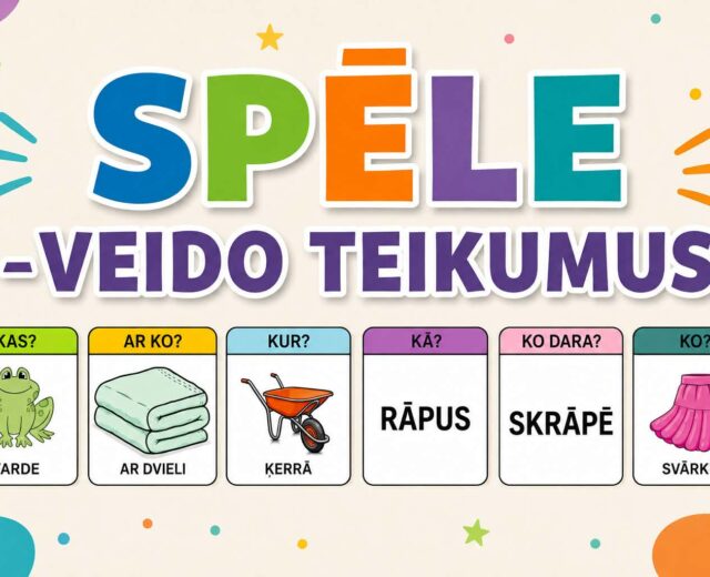 SPĒLE - VEIDO TEIKUMUS