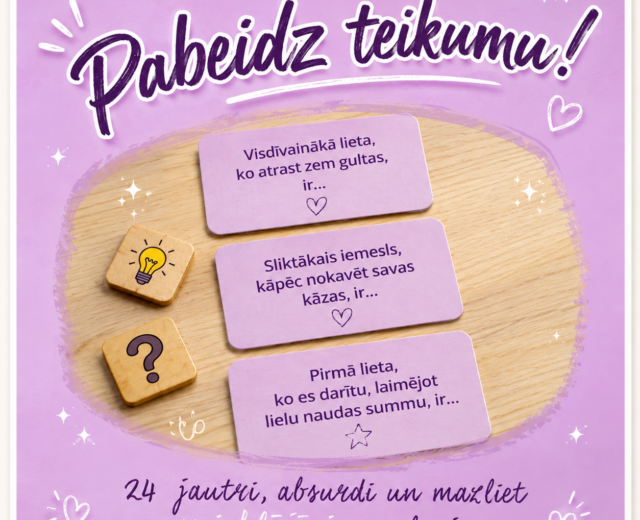 Pabeidz teikumu! Spēle pieaugušajiem