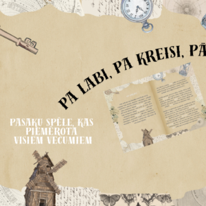 Pa labi, pa kreisi, pāri: jautra dzimšanas dienas spēle bērniem