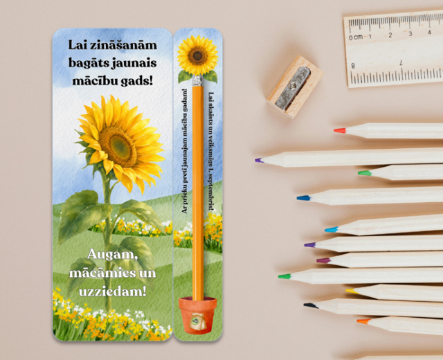 Apsveikums – Saulespuķe