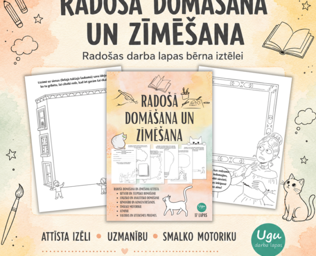 Radošā domāšana un zīmēšana - domā ārpus ierastā