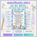 Iepazīšanās jautājumu spēle “Ja es būtu..."