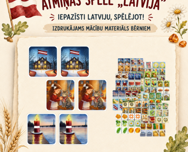 Atmiņas spēle – Latvija