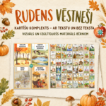 Attēlu kartītes “Rudens vēstneši”