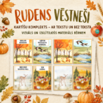 Attēlu kartītes “Rudens vēstneši” – attēls 2