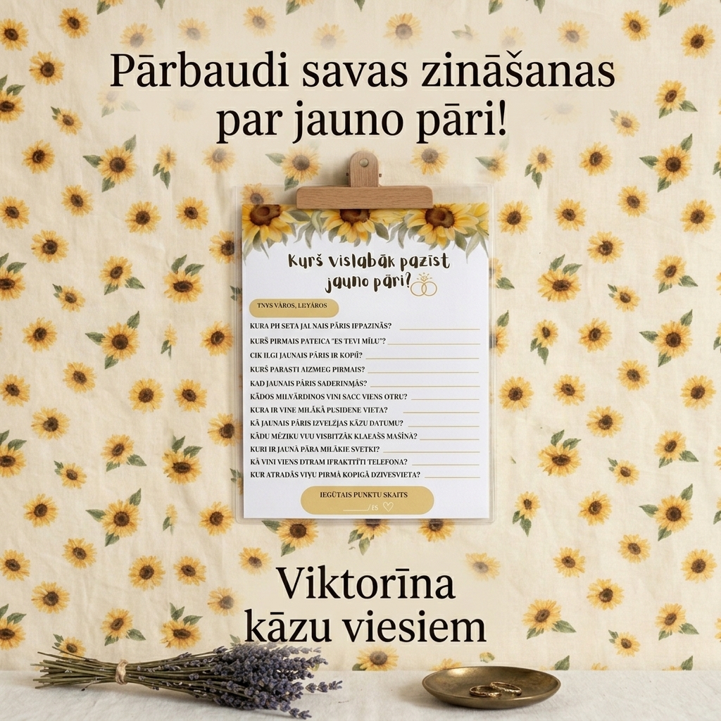 Viktorīna kāzām