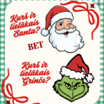 Kurš vairāk ir Grinčs, bet kurš Ziemassvētku vecītis?