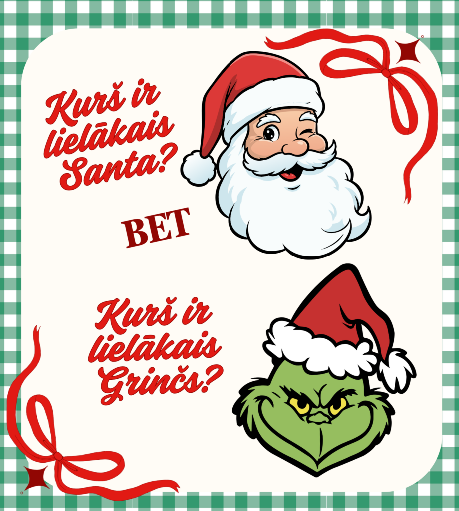 Kurš vairāk ir Grinčs, bet kurš Ziemassvētku vecītis?
