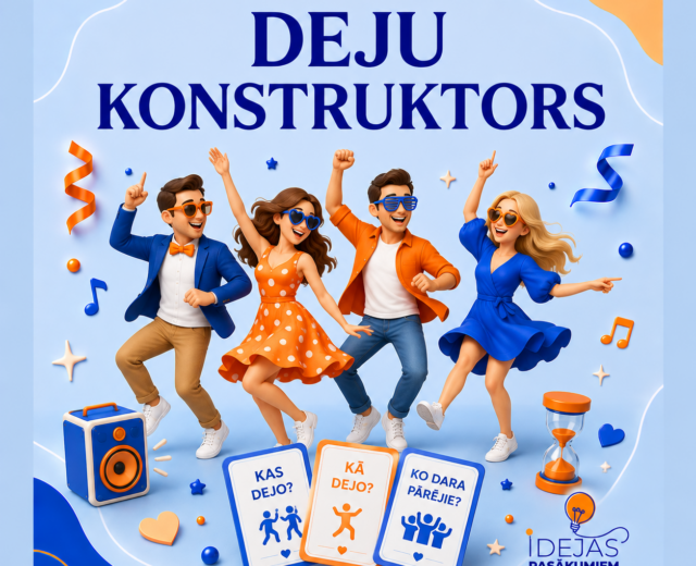 Dejojama aktivitāte Deju konstruktors