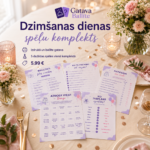 Dzimšanas dienas spēļu komplekts
