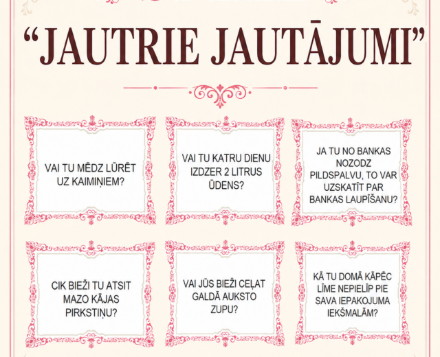 JAUTRO JAUTĀJUMU SPĒLE