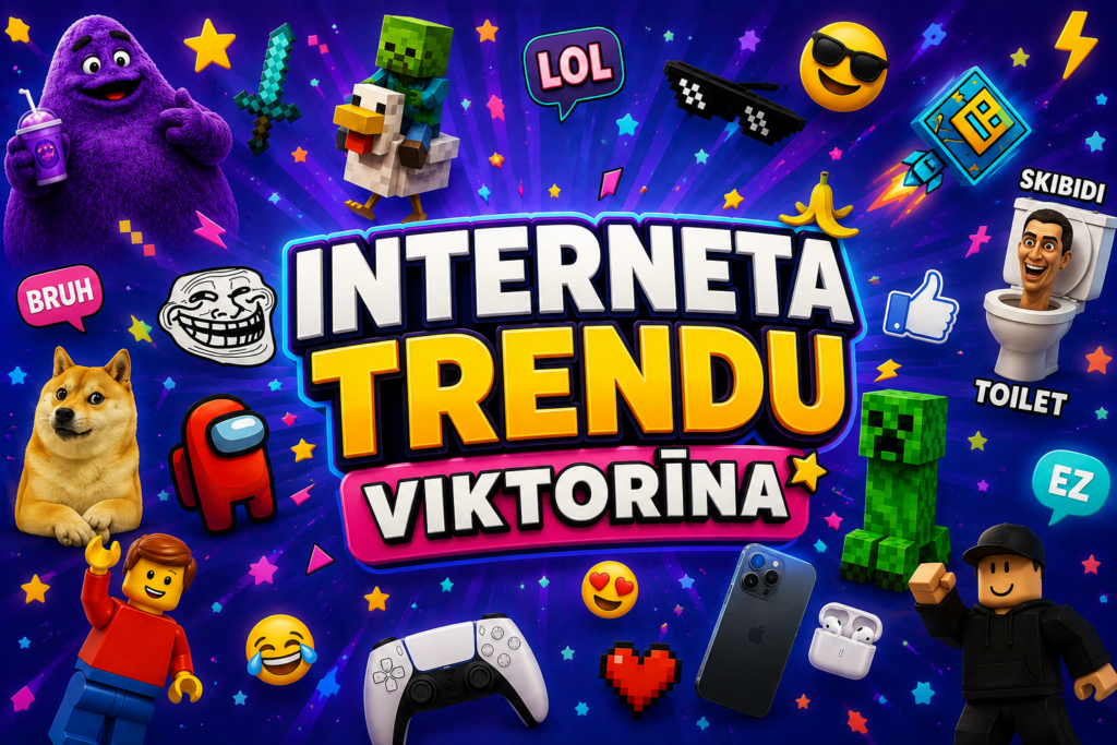 Interneta trendu viktorina