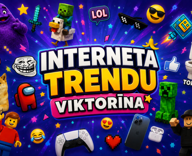 Interneta trendu viktorina