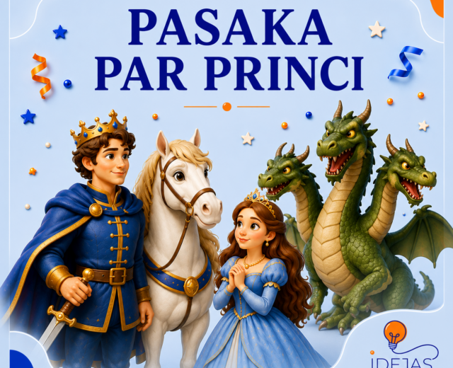 Humoristiska teatralizēta improvizācijas aktivitāte Pasaka par princi
