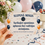 Aktivitāte jubilejai Slepenā misija – attēls 2
