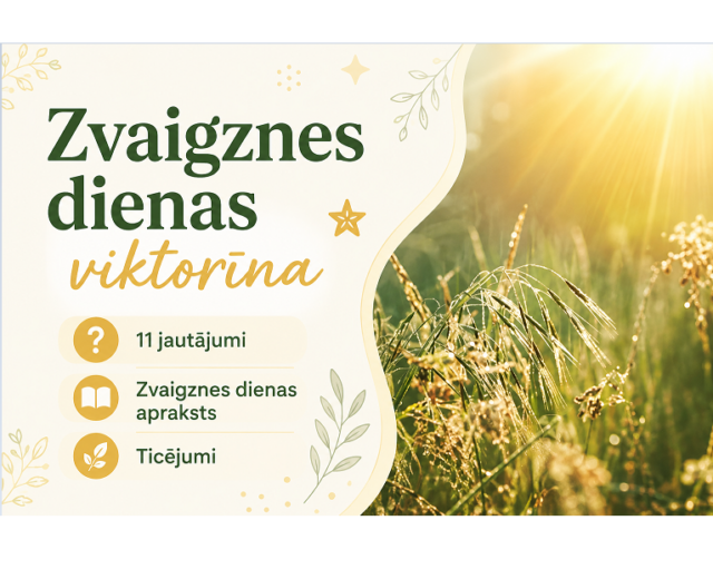 Zvaigznes dienas viktorīna