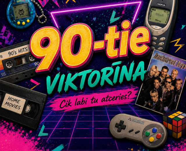90-to gadu viktorīna