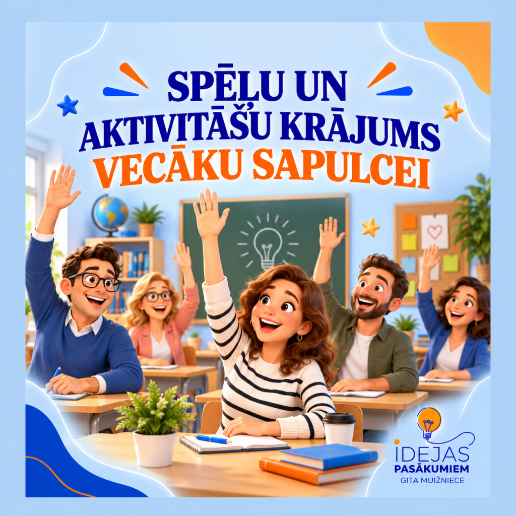 12 gatavas aktivitātes vecāku sapulcei