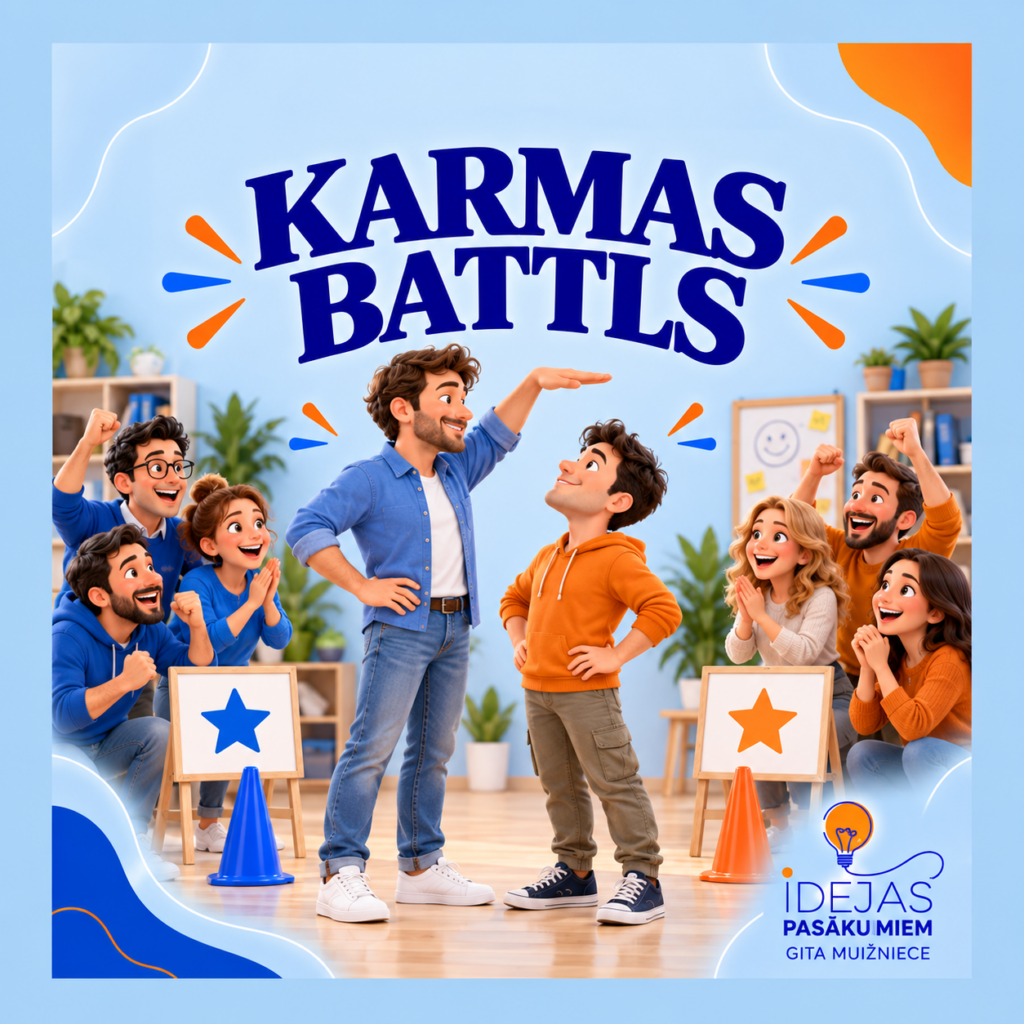 Azartiska komandu aktivitāte Karmas battls