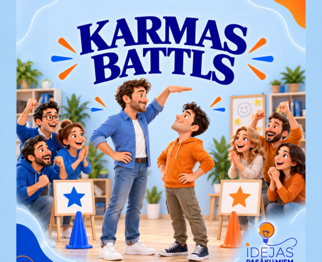 Azartiska komandu aktivitāte Karmas battls