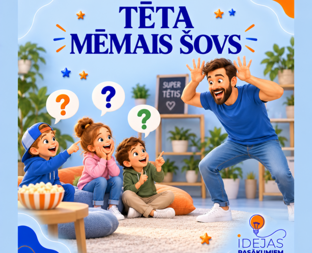 Tēva dienas mēmā šova spēle Tēta mēmais šovs