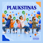 Tēva dienas pāru spēle Plaukstiņas