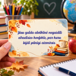 Jautra Skolotāju dienas aktivitāte ar pareģojumu kartītēm un video "Pareģojumi skolotājiem" – attēls 3