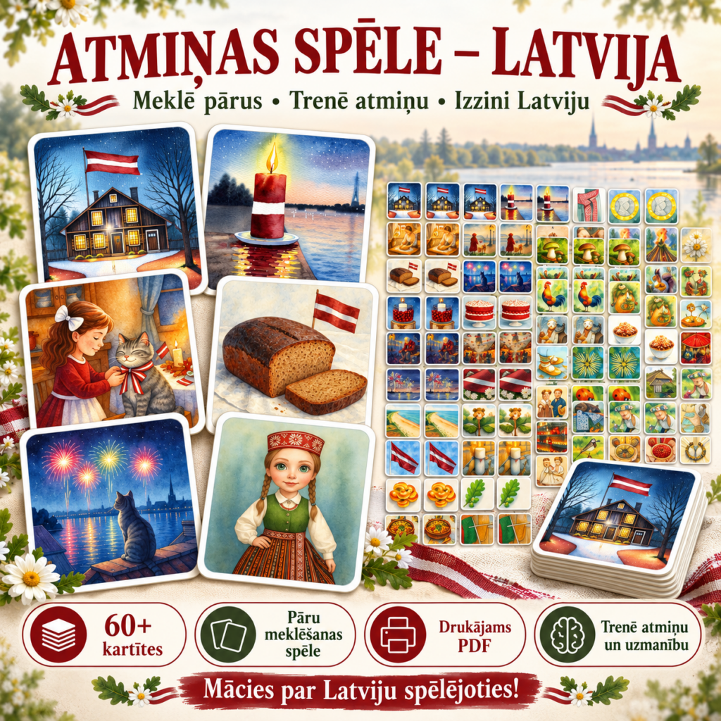 Atmiņas spēle – Latvija