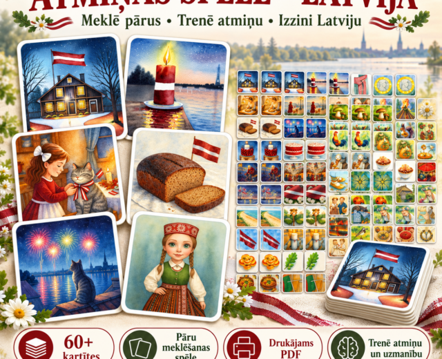 Atmiņas spēle – Latvija