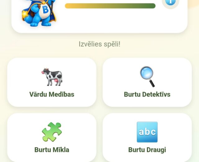 Burtuka pasaule ( 5- 8 gadi )