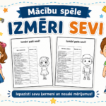 Mācību spēle - IZMĒRI SEVI