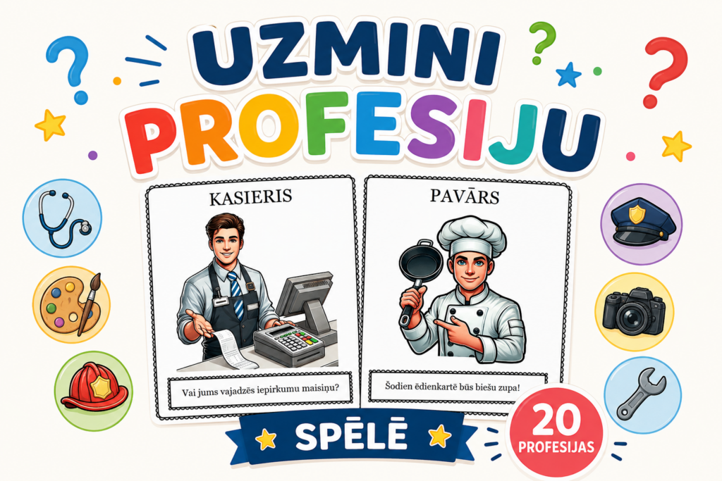 SPĒLE - UZMINI PROFESIJU