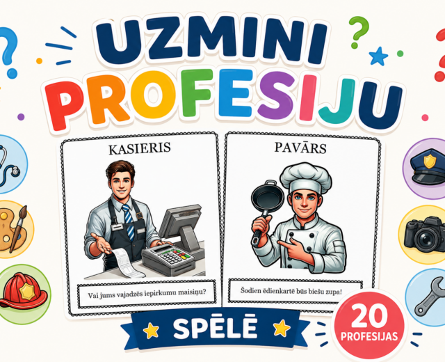 SPĒLE - UZMINI PROFESIJU
