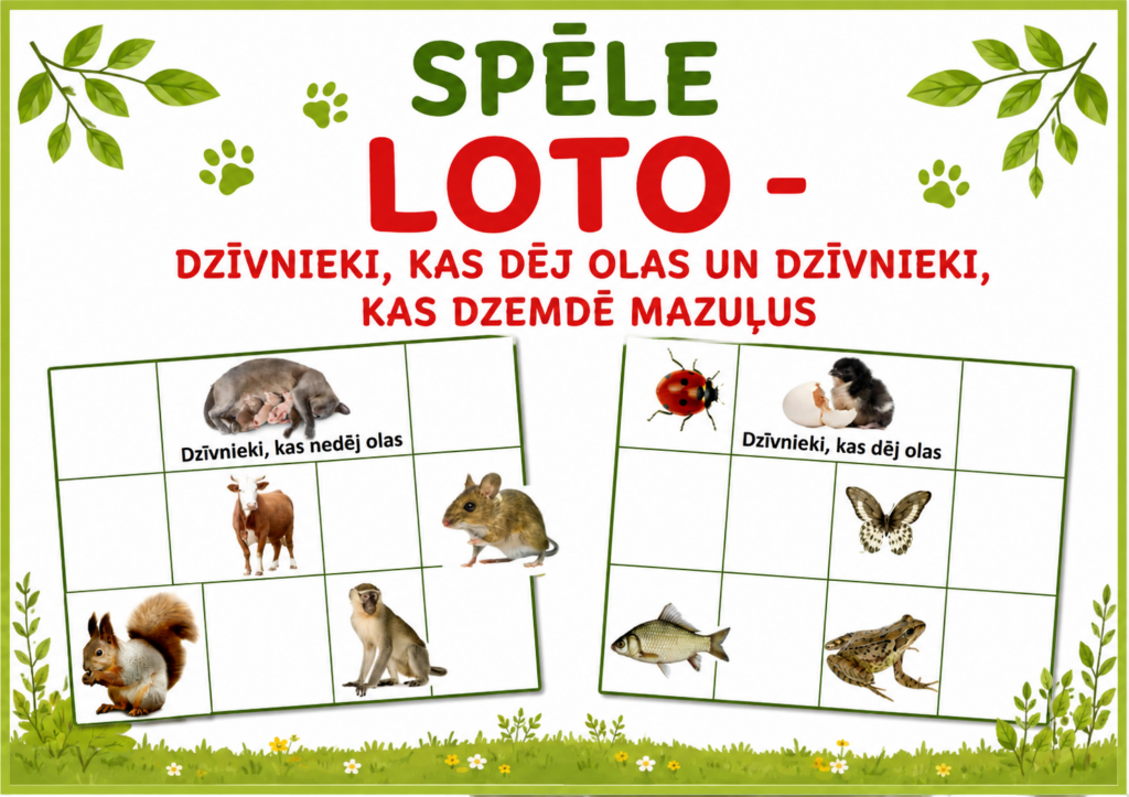 SPĒLE "LOTO"