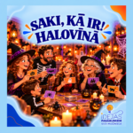 Humoristiska jautājumu un atbilžu spēle “Saki, kā ir! Halovīnā”