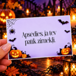 Divas jautras kustību spēles “Apsēdies un piecelies, ja… Halovīnā” – attēls 3