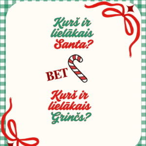 Kurš ir lielākais Grinčs, bet kurš Ziemassvētku vecītis?