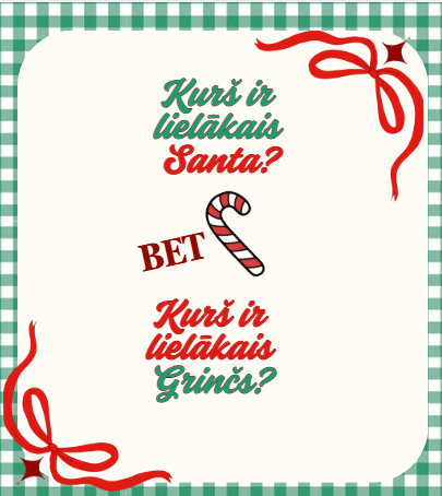 Kurš ir lielākais Grinčs, bet kurš Ziemassvētku vecītis?