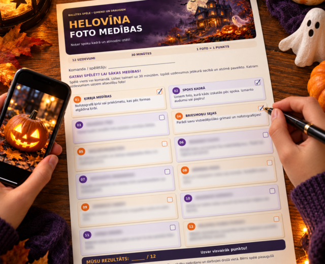 Helovīna foto medības