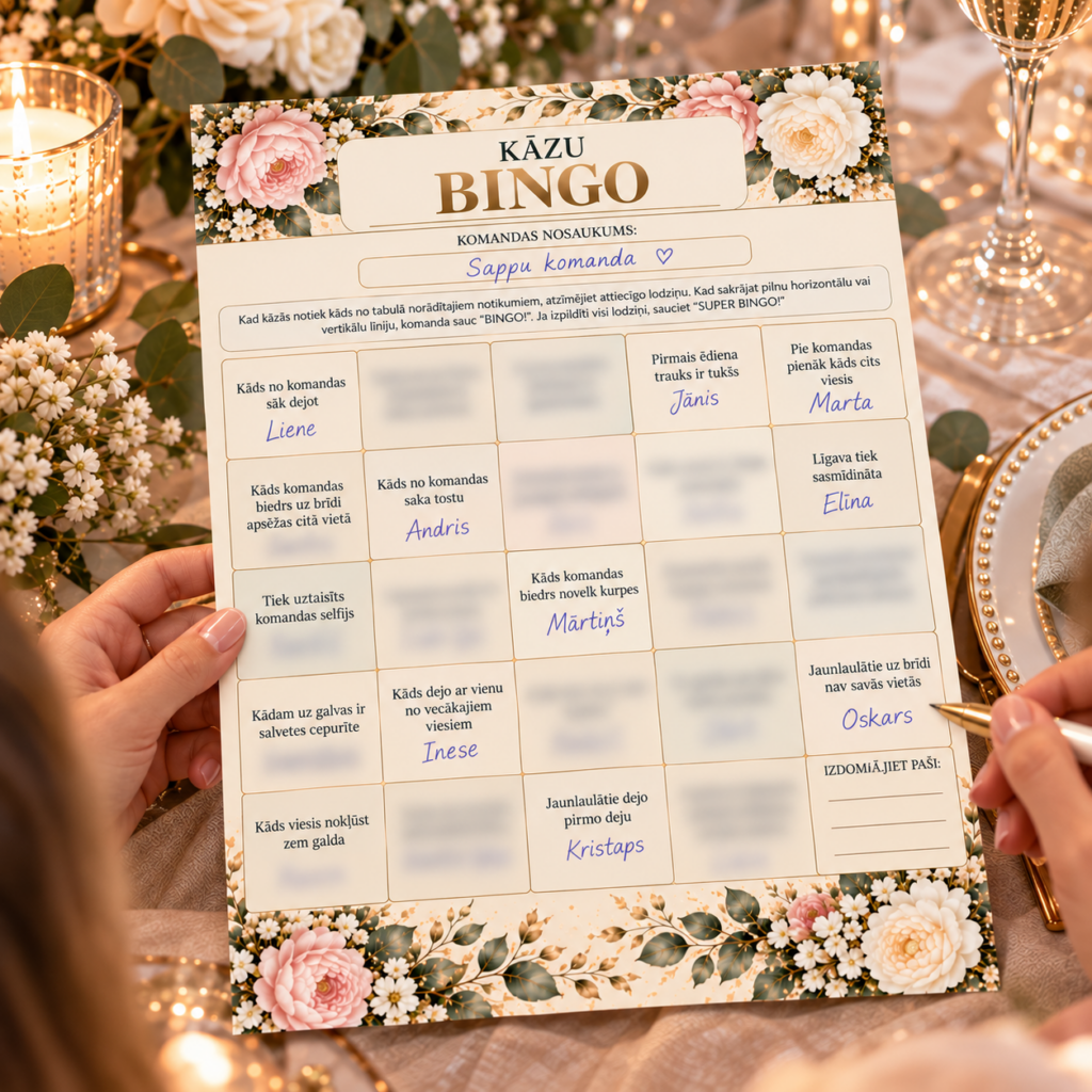 Kāzu bingo