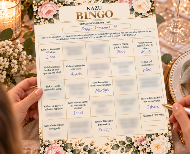 Kāzu bingo