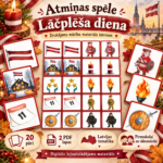 Atmiņas spēle “Lāčplēša diena”
